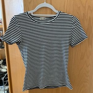 Free people striped tee